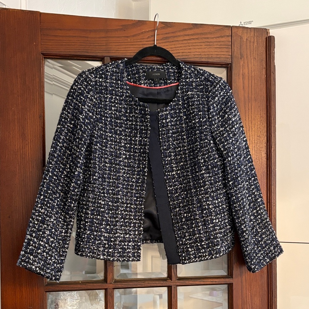 J. Crew Tweed Blazer